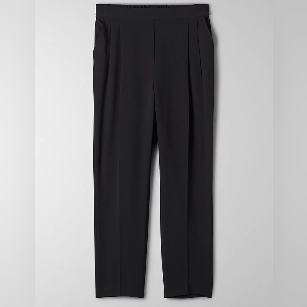 Babaton New Cohen Pant - Front Pleated Elastic Back Dress Pants